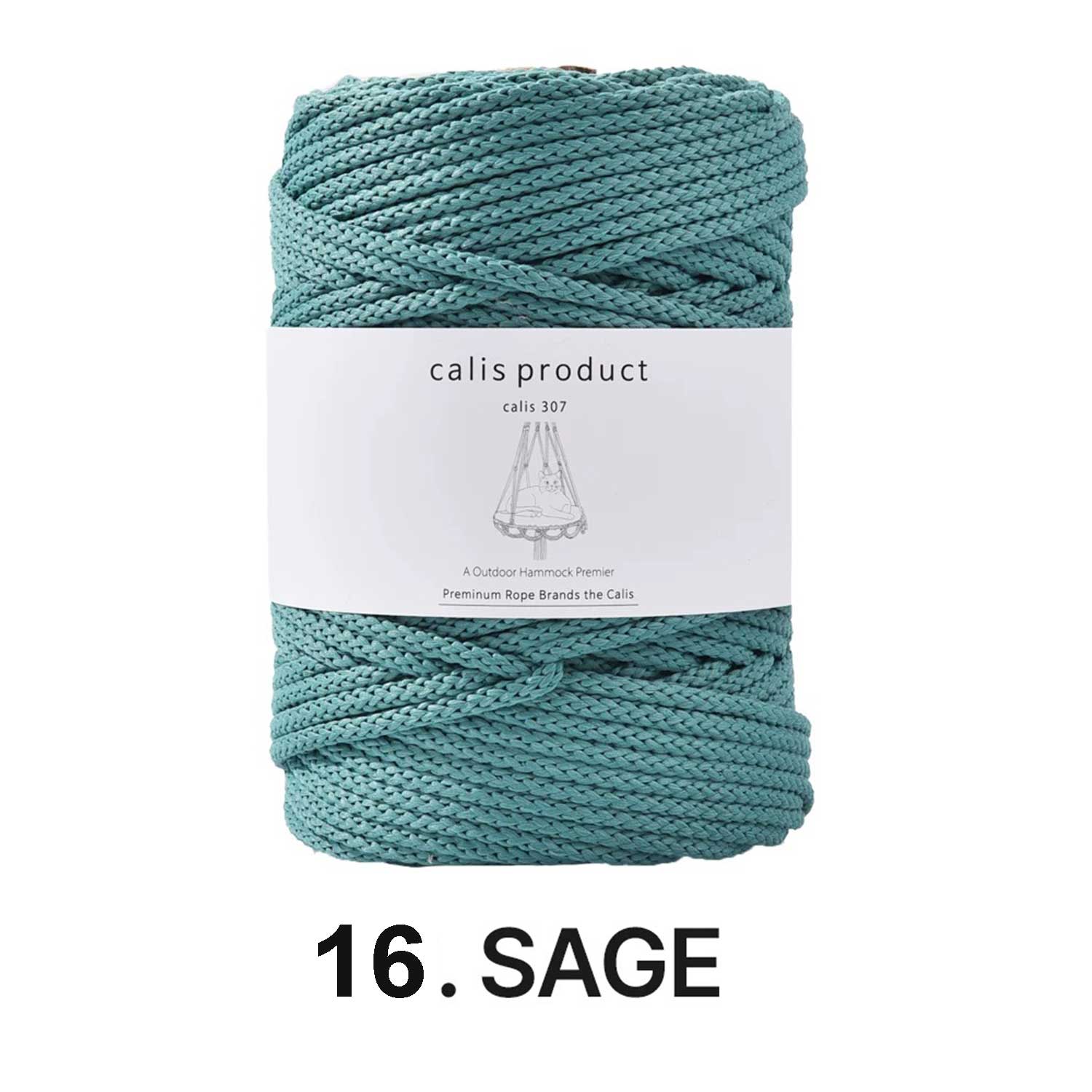 5mm Matte Polyester Round Cord - Hollow Core Braided Yarn for Crochet, Macramé & DIY Home Decor (35oz/600g)