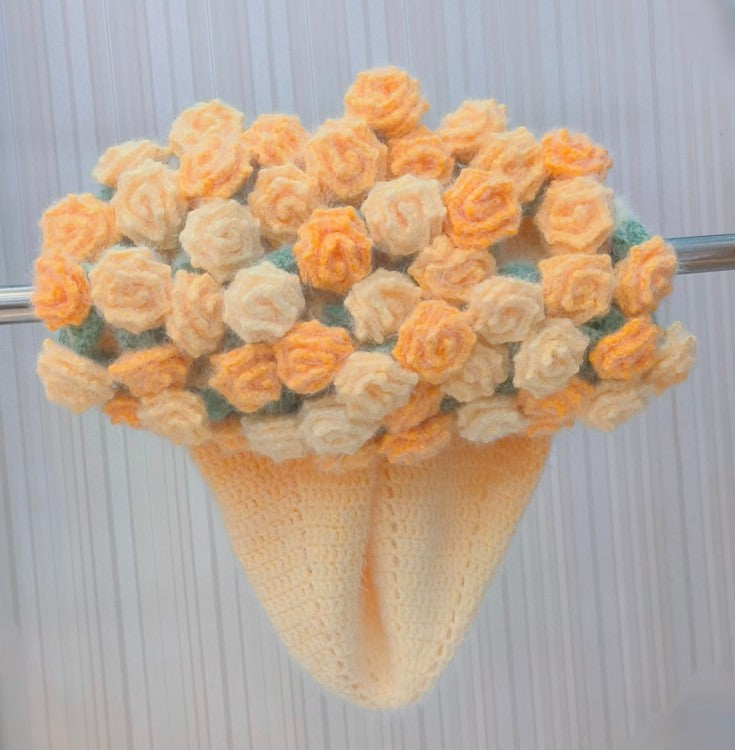 Rose Bouquet Blanket Freeasyfar