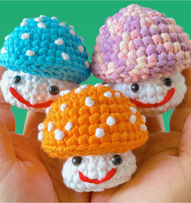 Cute-Crochet-Mushroom-Plush Freeasyfar