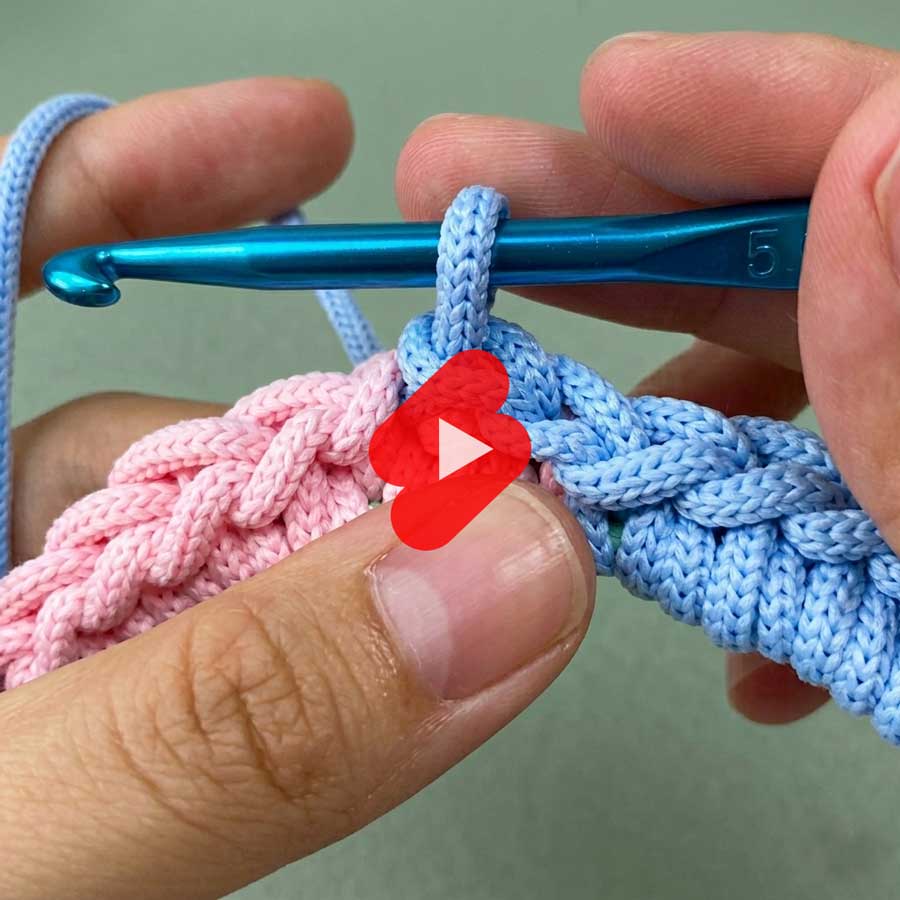 Basic Stitches: single crochet decrease (sc2tog)
