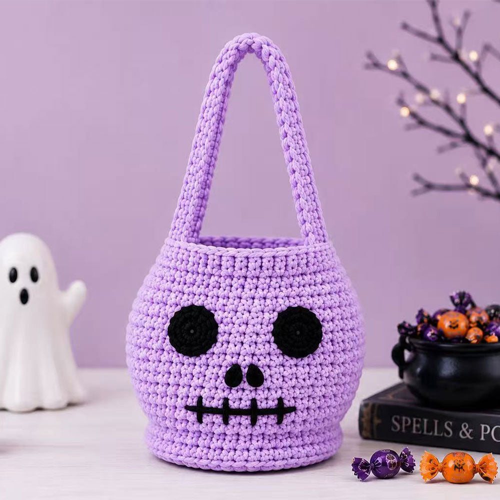 BOO Skull Treat Bag