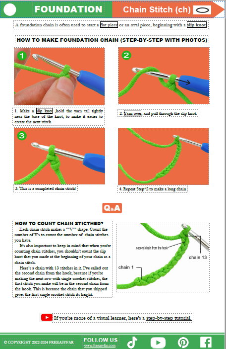 Free for First Order-Crochet Handbook for Beginners Freeasyfar