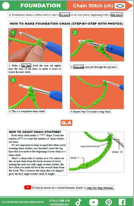 Free for First Order-Crochet Handbook for Beginners