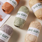 100% Cotton Raffia Yarn - 308yds Washable Straw Yarn for Crochet Summer Hats & Beach Bags