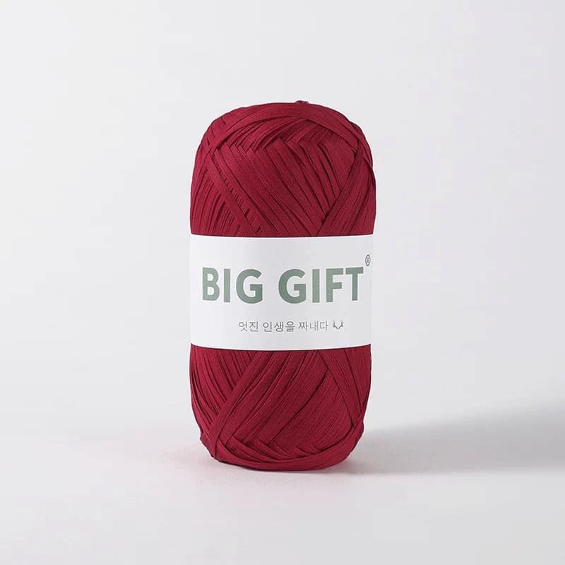 100% Cotton Raffia Yarn - 308yds Washable Straw Yarn for Crochet Summer Hats & Beach Bags