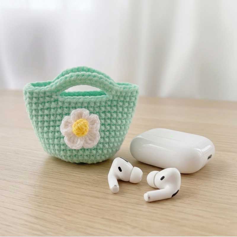 Mini Daisy  Earphone Case