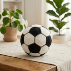 Classic Geometric Soccer Ball Crochet Pattern - Championship Edition