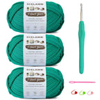 Beginner-Friendly Elastic Fabric Yarn,T Shirt Yarn for Bag, Basket, Blanket