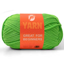 Cotton Blend Easy Peasy Beginner Yarn with Easy-to-See Stitches