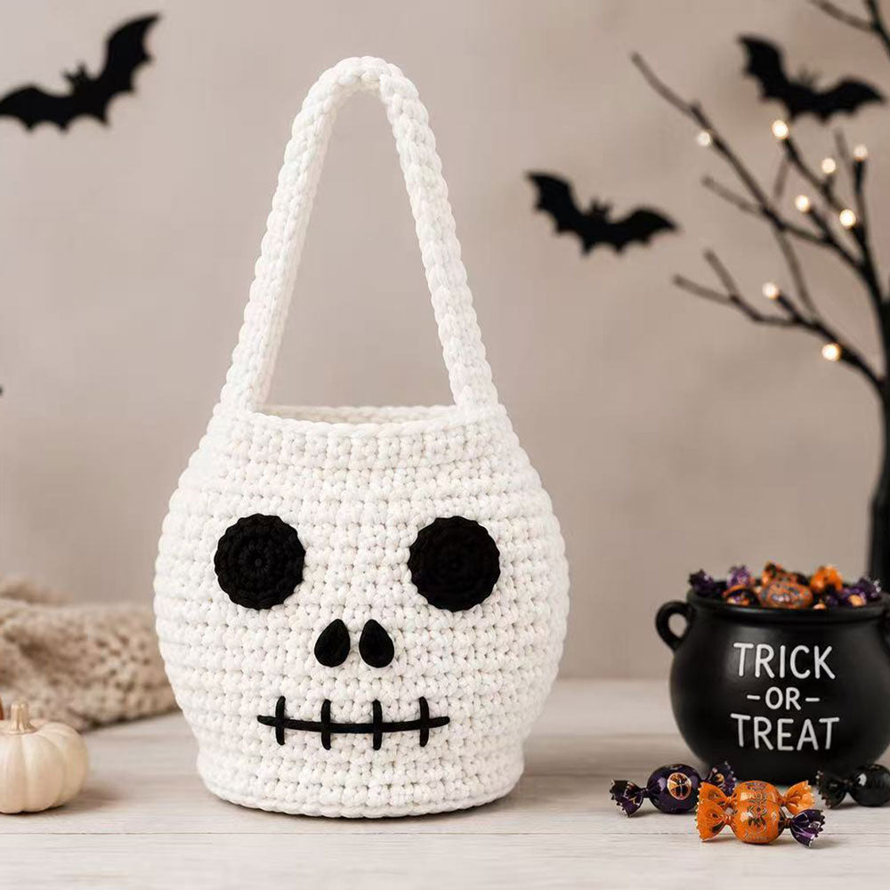 BOO Skull Treat Bag