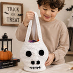 BOO Skull Treat Bag