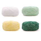 Puff Flower Coaster Freeasyfar