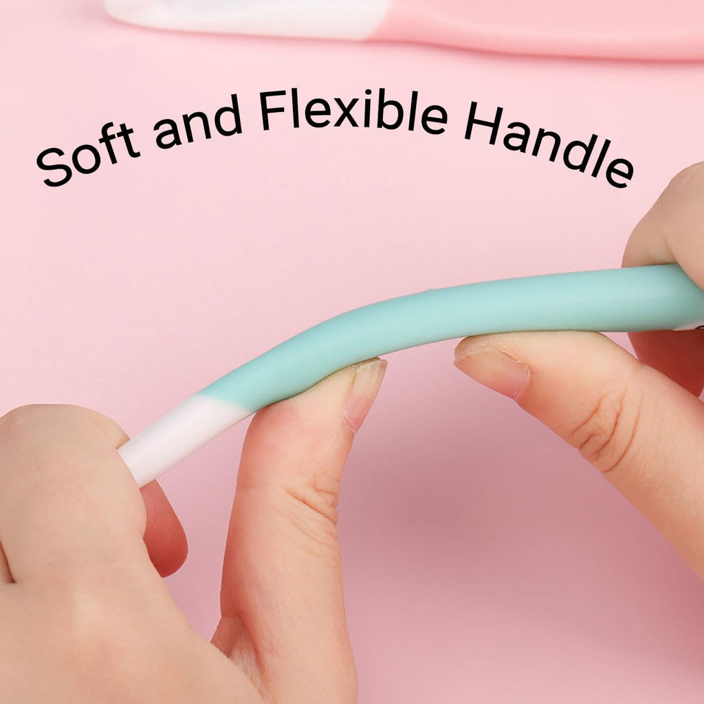 4PCS Large Sizes Crochet Hooks 8mm, 10mm, 12mm, 15mm Rubber Handle Crochet Hook Set Freeasyfar