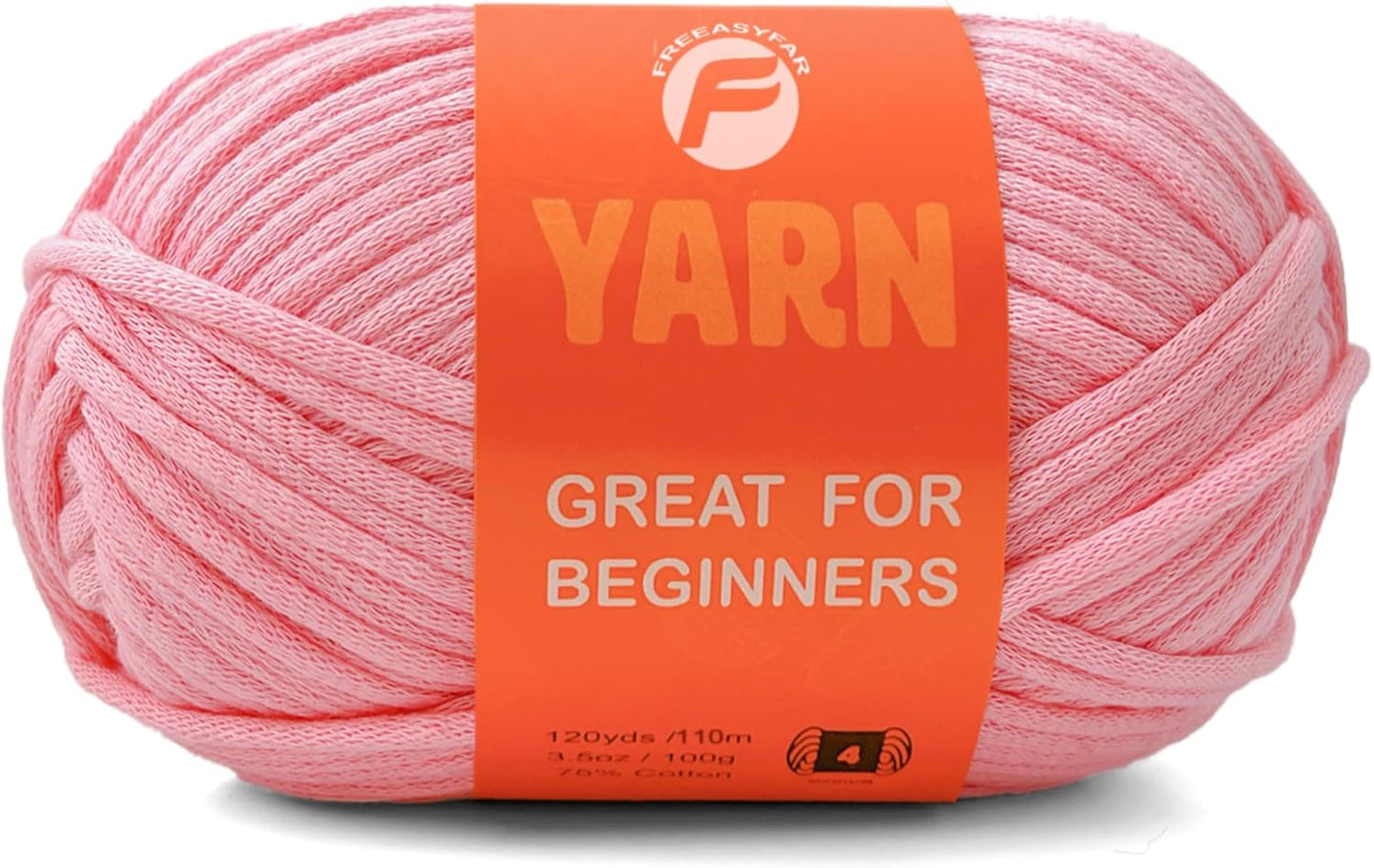 1 Pack 3.5oz/120yards,Beginner Easy Yarn for Crocheting and Knitting with Easy-to-See Stitches; Medium Weight #4(Solid Color)