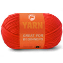Cotton Blend Easy Peasy Beginner Yarn with Easy-to-See Stitches