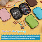 100 Pcs Crochet Hooks Set, Crochet Hooks Kit with Storage Case for Beginners-Purple Freeasyfar