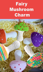 Fairy-mushroom-charm Pattern for Beginners Freeasyfar