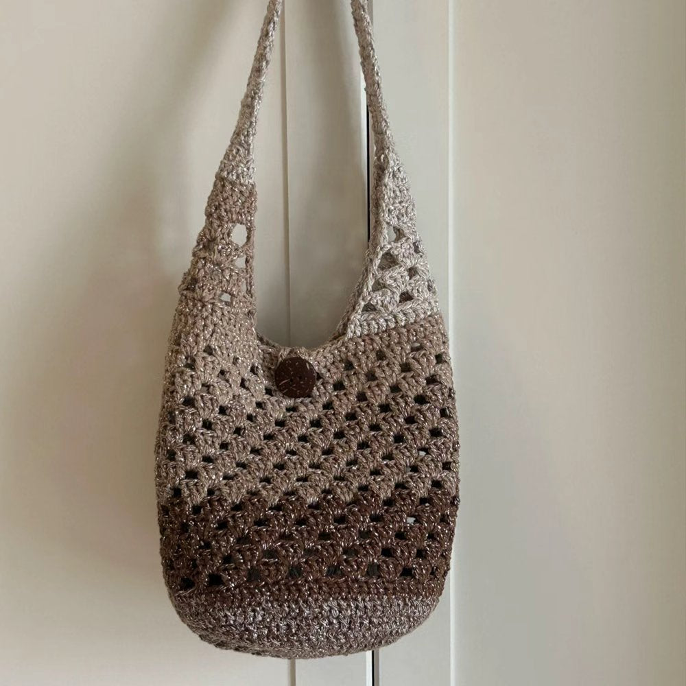 Lattice Mesh Tote Bag