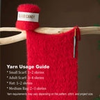 Cloud Shaggy Yarn – Soft Fuzzy Nylon Yarn for Crochet & Knitting
