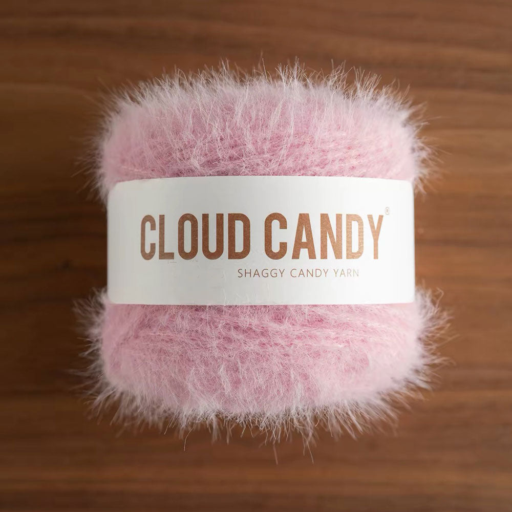 Cloud Shaggy Yarn – Soft Fuzzy Nylon Yarn for Crochet & Knitting