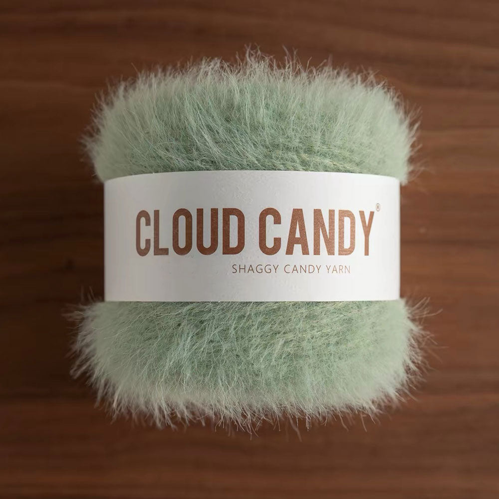 Cloud Shaggy Yarn – Soft Fuzzy Nylon Yarn for Crochet & Knitting
