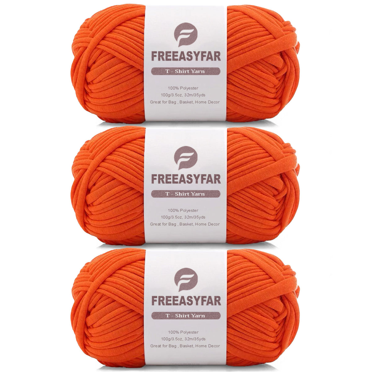 Beginner-Friendly Elastic Fabric Yarn,T Shirt Yarn for Bag, Basket, Blanket