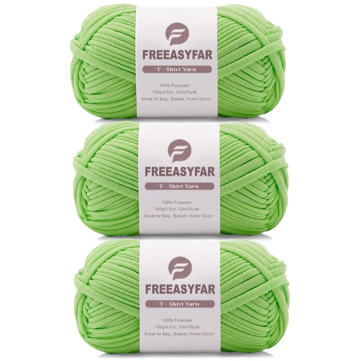 Beginner-Friendly Elastic Fabric Yarn,T Shirt Yarn for Bag, Basket, Blanket