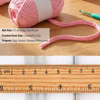 Beginner-Friendly Elastic Fabric Yarn,T Shirt Yarn for Bag, Basket, Blanket