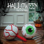 Spooky Crochet Eyeball