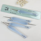 Comfort Grip Resin Crochet Hook - Smooth Gliding for Effortless Crocheting Freeasyfar
