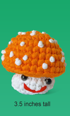 Toadstool Buddy Pattern for Beginners Freeasyfar