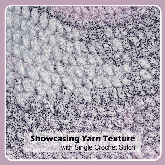 Super Soft and Cozy Chenille Yarn for Crocheting and Knitting -Easy to Crochet with-#5 Bulky-3.5oz/93yds Each Skein-Chunky Plush Yarn for Hand Craft Blanket Ammigurumi-Lilac Mist