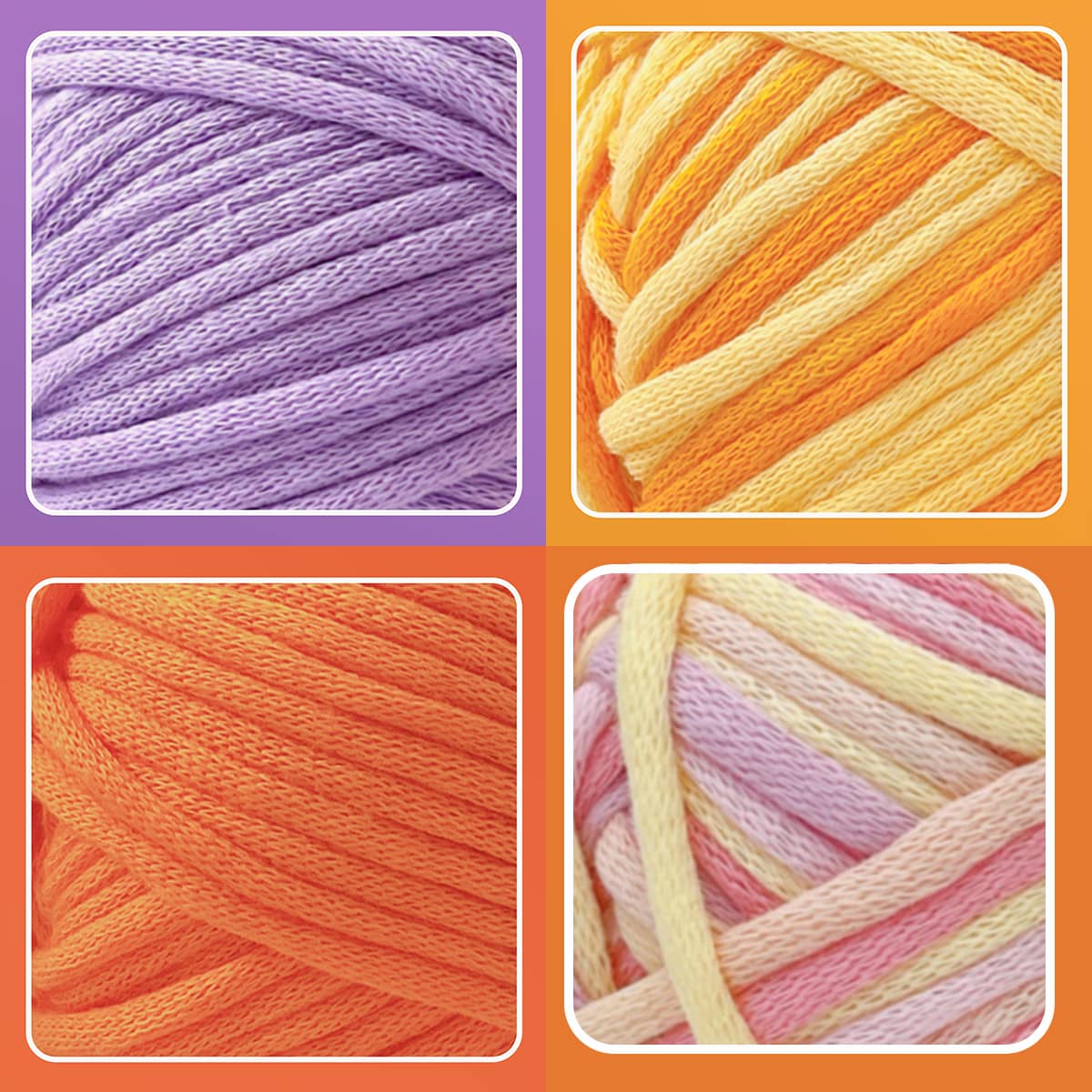 4 Pack 4*1.67oz/60yards,Beginner Easy Yarn for Crocheting and Knitting with Easy-to-See Stitches; Medium Weight #4(Including Full Tool Set)