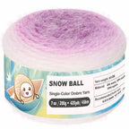 Ombre Gradient Cake Yarn - 200g #3 DK Weight Wool Blend for Shawls & Cardigans