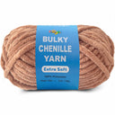 1 Pack Soft Chenille Yarn -Solid Color -  #4/#5 Light Bulky Velvet Yarn for Amigurumi & Plushie