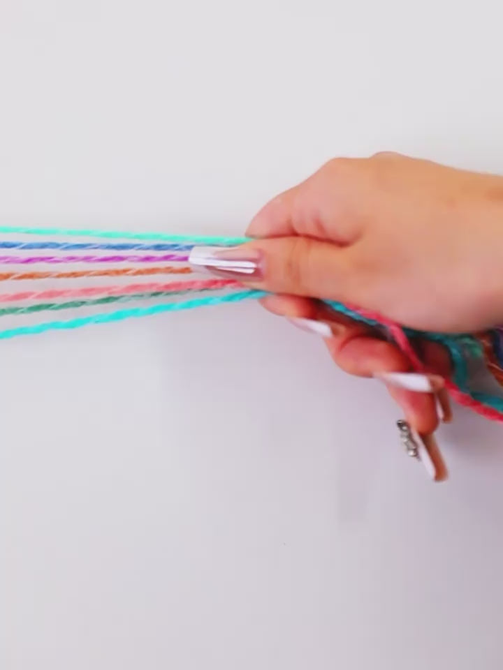 Ombre Gradient Cake Yarn - 200g #3 DK Weight Wool Blend for Shawls & Cardigans